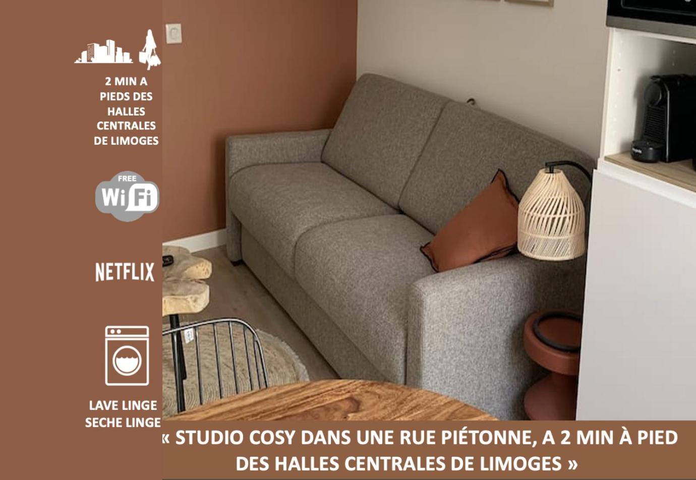Magnifique Studio - En Hypercentre Et Rue Pietonne - 1Er Adrien Du Bouche Limoges Zewnętrze zdjęcie